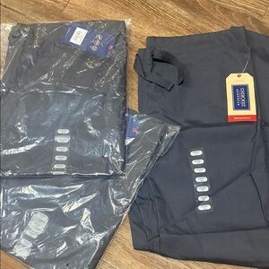 Lot 3 prs Cherokee Unisex Traditional Scrub Pants Uniforms Scrubs XS Short